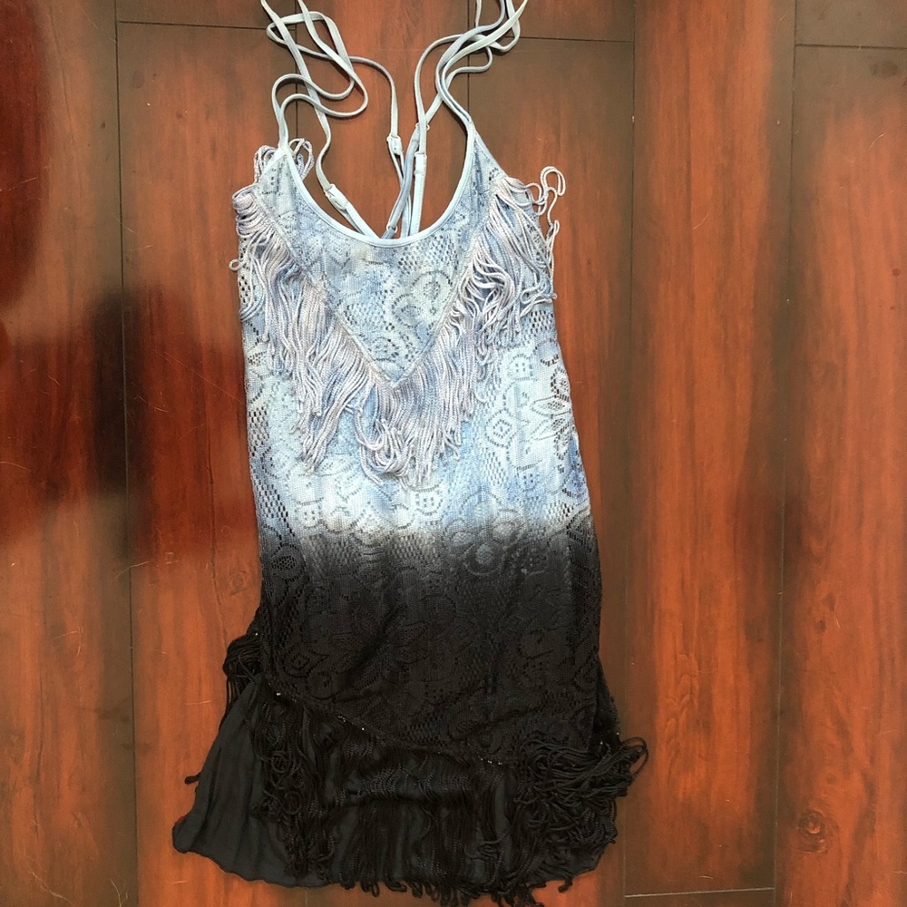 Free People Fringe Dress